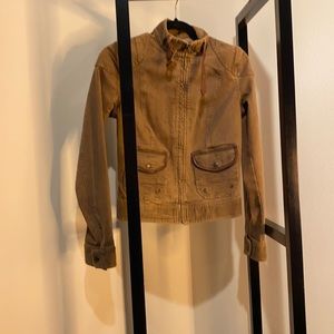 Brown Jean Jacket